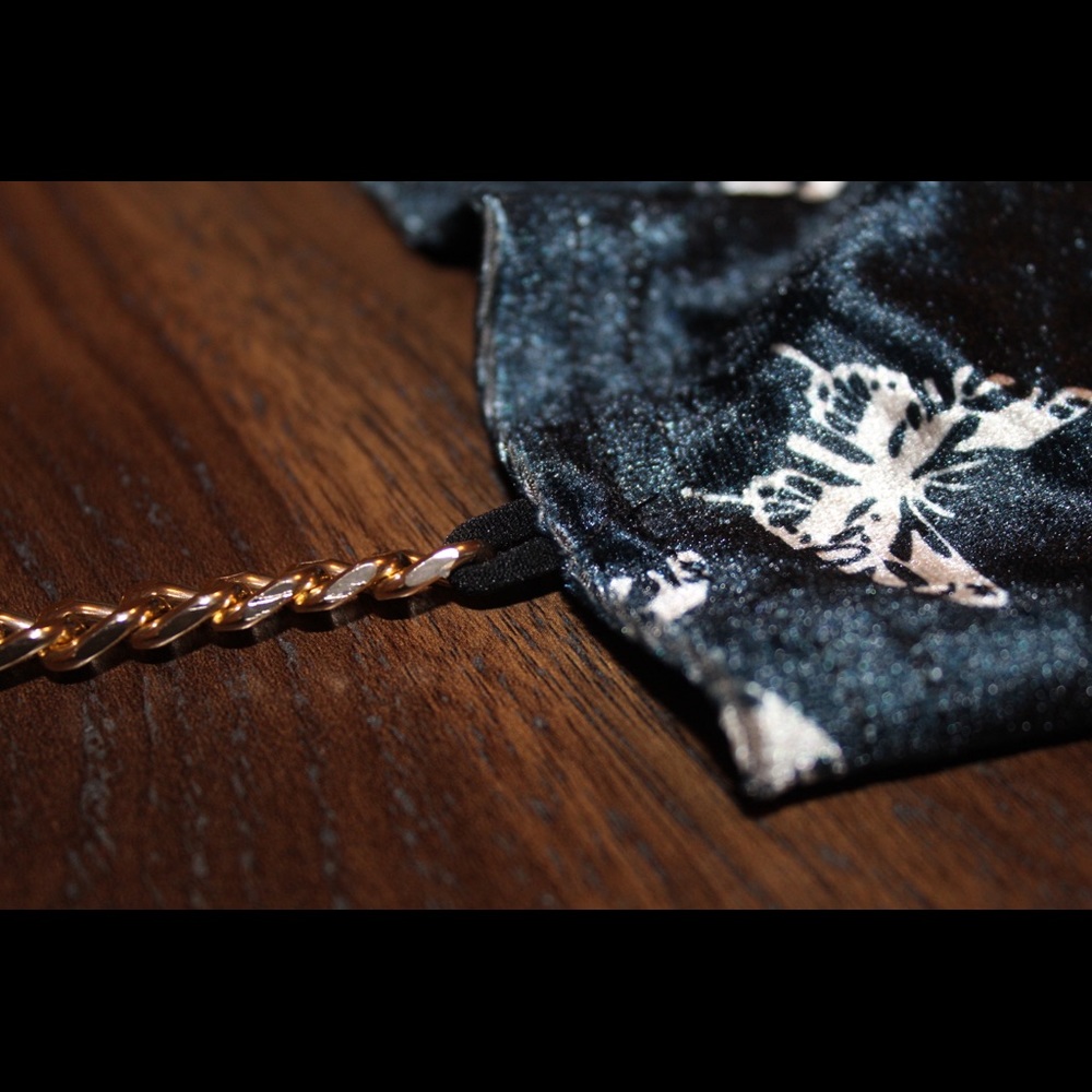 Velvet Butterfly Handkerchief Top - Picture 8 of 8